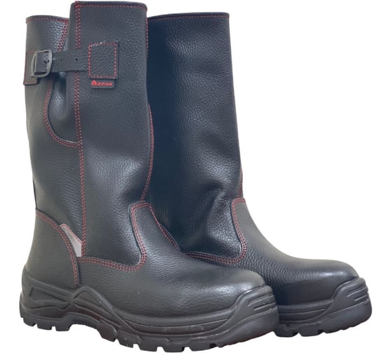 Сапоги специальные Артак кожаные, утеплённые, с внутренними защитными носками из композитного материала, с проколозащитной прокладкой, артикул КР6УНП, размер 44 КР6УНП_44 1