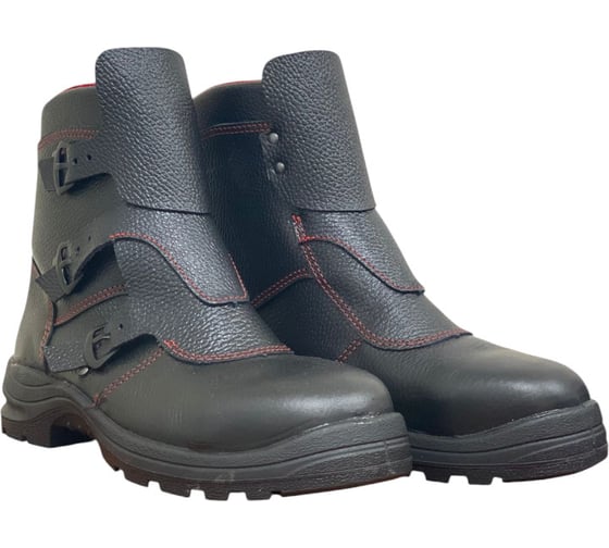 Ботинки Артак с высокими берцами специальные кожаные, с внутренними защитными носками из композитного материала, с проколозащитной прокладкой, артикул ИПР16П, размер 40 ИПР16П_40 1