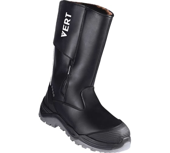 Сапоги VERT высокие с КП и КС нат.мех, кожаные ПУ/ТПУ (39), пар, VERT 3013/39