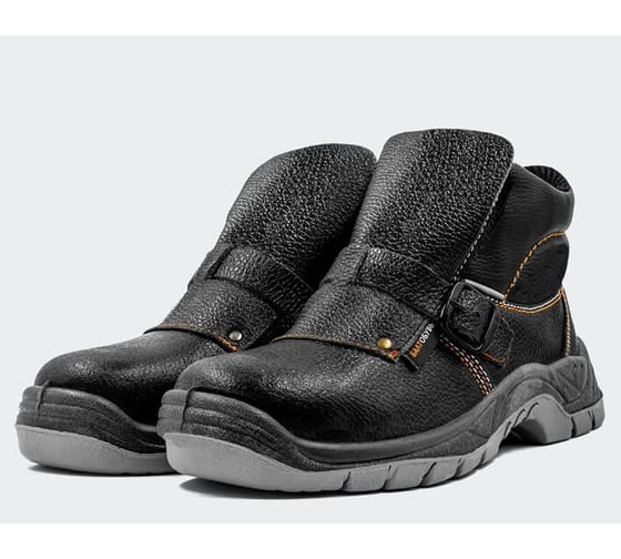 Ботинки сварщика кожаные Балтобувь на ПУ/Нитрил подошве с композитным подноском 9210К-40