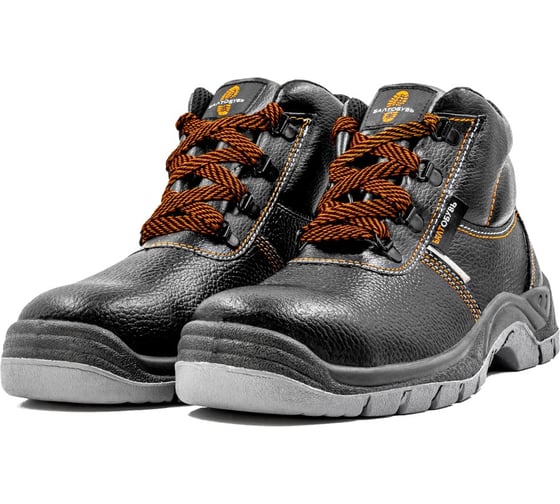 Ботинки рабочие Балтобувь кожаные, на ПУ/Нитрил подошве, с композитным подноском 9208К-34