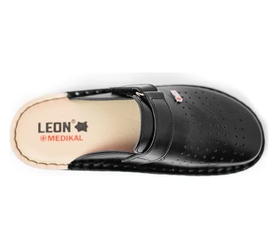 Мужские сабо Leon Medikal MED230MB черные, р.44 133186