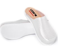 Женские сабо Leon Medikal MED115Р перламутровые, р. 36 132802