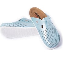 Женские сабо Leon Medikal MED4250М голубой р. 37 132539