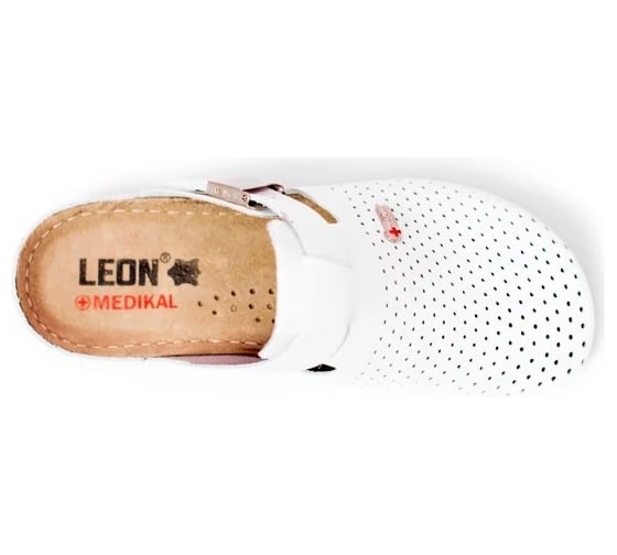 Женские сабо Leon Medikal MED950W белые, р.36 132851