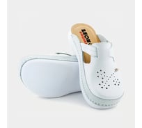 Женские сабо Leon Medikal MED156W белые, р.38 135796