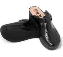 Женские сабо Leon Medikal MED1000В черные, р.38 132909