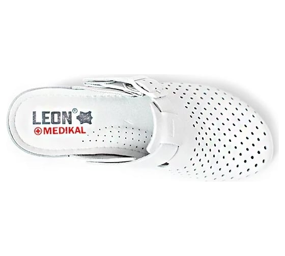 Женские сабо Leon Medikal MED1000W белые, р.37 132901