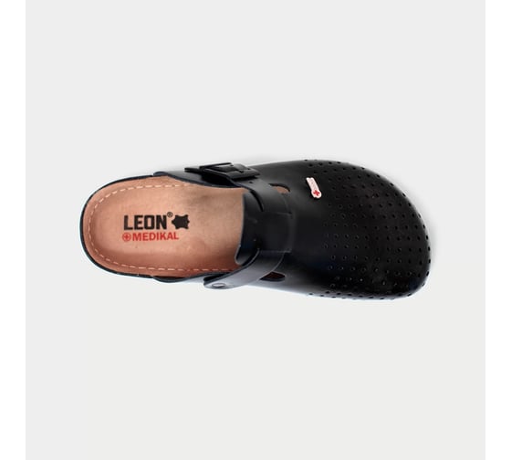 Мужские сабо Leon Medikal MED700MB черные, р.43 132654
