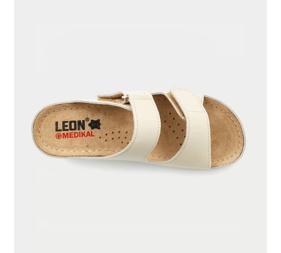Женские сабо Leon Medikal MED905BE бежевые, р.37 135838