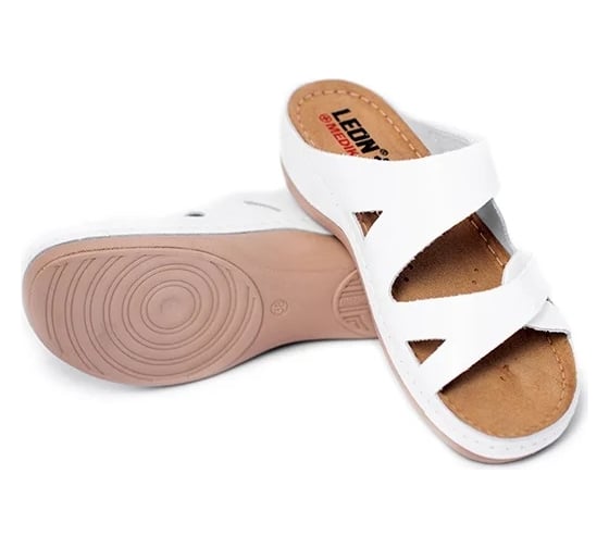 Женские сабо Leon Medikal MED906W белые, р.41 133167 1