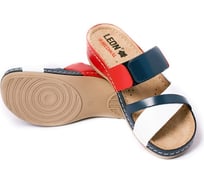 Женские сабо Leon Medikal MED909TBC белый/красный/синий, р.38 132874