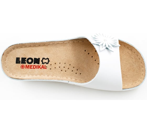 Женские сабо Leon Medikal MED915W белые, р.39 136104 1