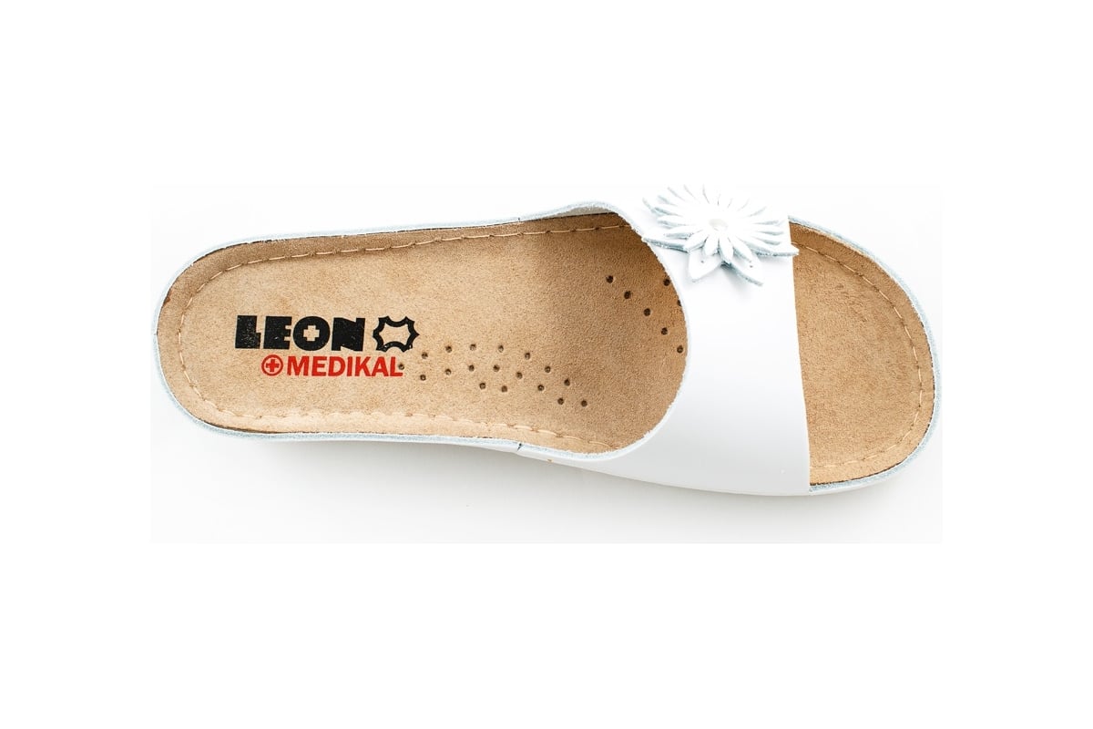 Женские сабо Leon Medikal MED915W белые, р.40 136105 - выгодная цена ...