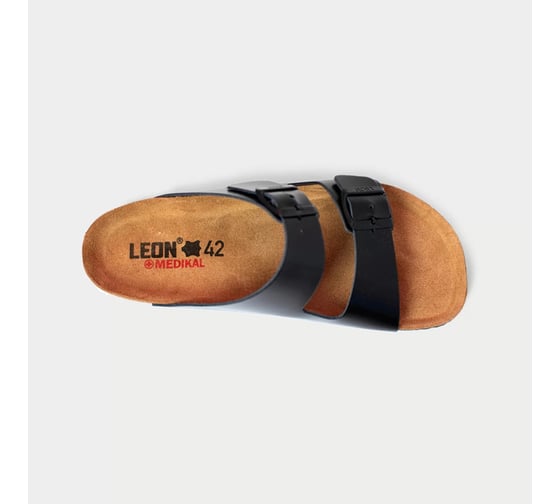 Мужские сабо Leon Medikal MED4703MB черные, р.44 132682