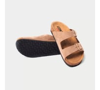 Мужские сабо Leon Medikal MED4703MBR коричневые, р.47 132678