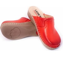 Женские сабо Leon Medikal MED360R красные, р.38 132994