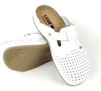 Мужские сабо Leon Medikal MED707MW белые, р. 42 136062