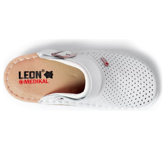 Женские сабо Leon Medikal MED202W белые, р.40 132961