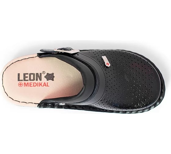 Женские сабо Leon Medikal MED202B черные, р.37 132965