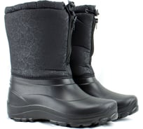 Женские сапоги Дарина Д406, из ЭВА с комбинированным верхом, р. 36, черные 4670025851336