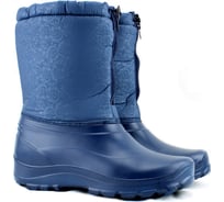 Женские сапоги Дарина Д406, из ЭВА с комбинированным верхом, р.40, синие 4670025851329