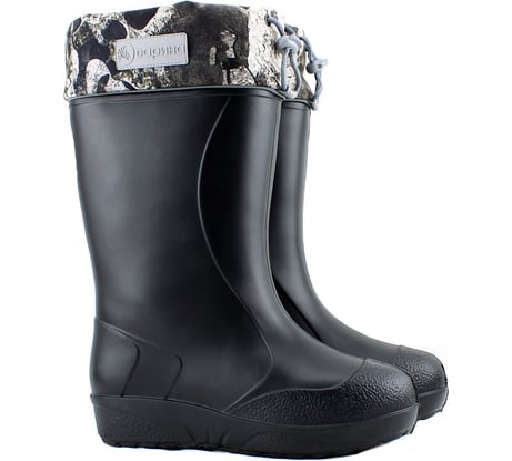 Сапоги Дарина Д543-НУ "ICE Land" ЭВА, с надставкой и утеплителем, черные, р. 38 4680019786506