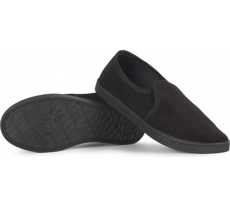 Вельветовые тапочки Факел  Фирма СТЕП  ПВХ, черные, 46 00-00001799 50542000.007