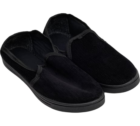 Вельветовые тапочки Факел  Фирма СТЕП  ПВХ, черные, 37 00-00001790 50542000.011