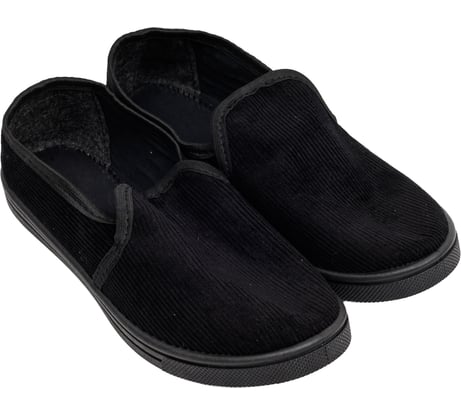 Вельветовые тапочки Факел  Фирма СТЕП  ПВХ, черные, 36 00-00001789 50542000.012