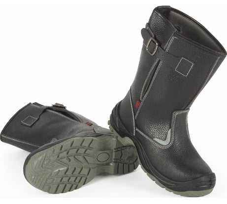 Зимние сапоги рабочие "Скорпион Зима", иск. мех, черные, размер 46 1204.1