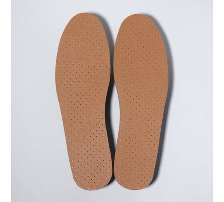 Дышащие универсальные стельки ONLITOP размер 36-47, коричневые 742175