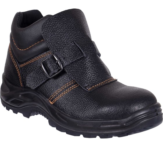 Юфтевые ботинки ГК Спецобъединение СВАРЩИК с МП, шерстяной мех, ПУ/нитрил, размер 47 Бот 213/47 1