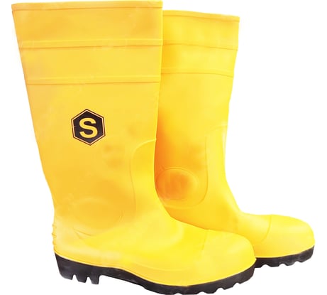 Сапоги ПВХ с металлическим подноском SAMGRUPP желтые 42 р для ИТР SAMC-064002042
