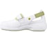 Женские полуботинки SAFETY JOGGER SAMANTHA (САМАНТА), кожаные, белый+зеленый/LGN Кро 4353/36 3
