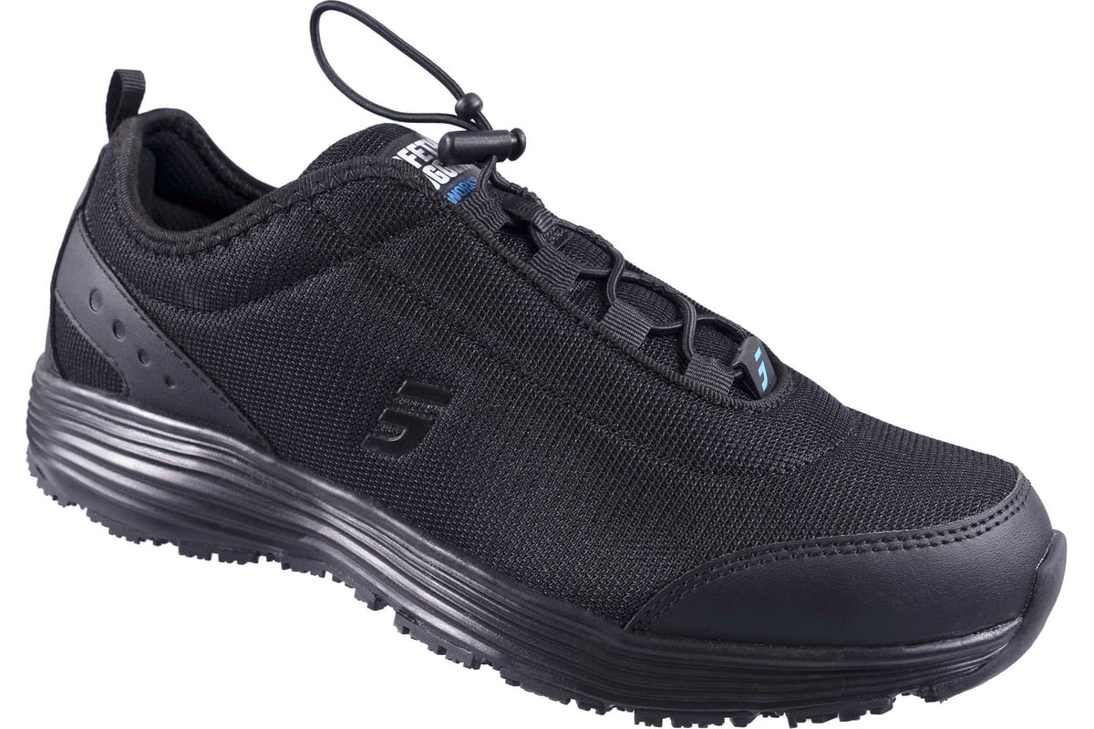 Мужские полуботинки SAFETY JOGGER JAMES (ДЖАМЕС) текстиль, черные/BLK