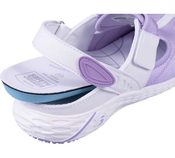 Женские полуботинки SAFETY JOGGER ALIZA (АЛИЗА), искусственная кожа/лайкра, фиолетовый/LLC Кро 4356/40