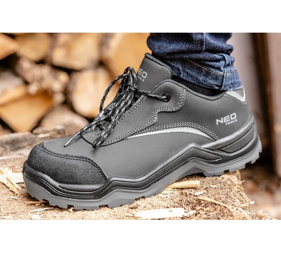 Рабочие полуботинки NEO Tools S3 SRC CE, р. 46, нубук 82-150-46