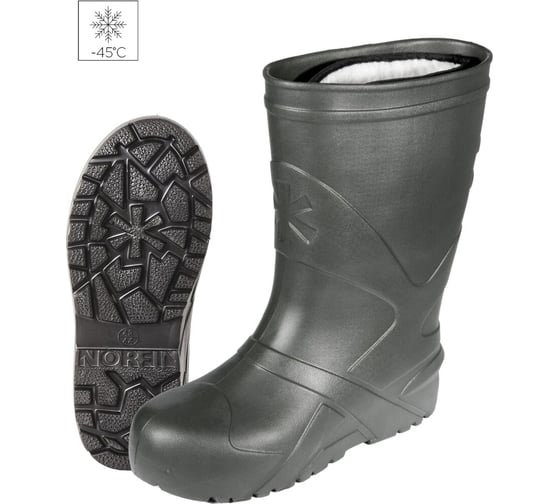 Зимние сапоги Norfin BERINGS антрацит, -45С, EVA, р.38-39 14860-3839
