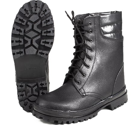 Ботинки Факел ОМОН хром, черные р. 46 50494000.014