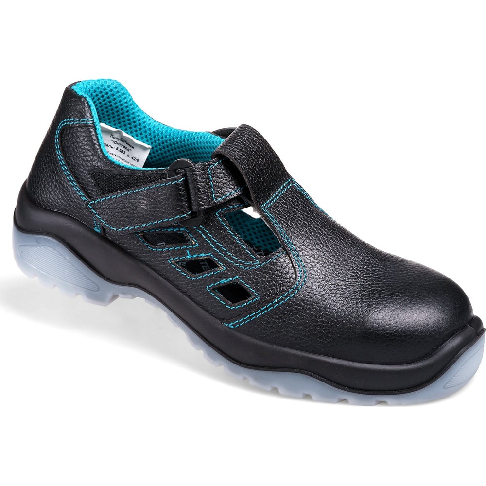 Мужские кожаные полуботинки с перфорацией Техноавиа Юнигард, размер 46 ...