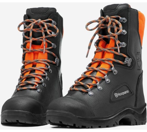 Ботинки кожаные с защитой от пореза бензопилой Husqvarna Classic 5864471-40