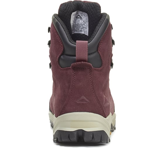 Треккинговые ботинки Payer Iremel замша, подошва Vibram, вишня, р.37 4610097051678