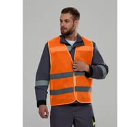 Сигнальный жилет Факел ProfLine Base, оранжевый, размер 44-46 87489529.001