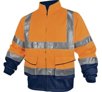 Куртка повышенной видимости Delta Plus PHVE2 цвет флуоресцентный оранжевый/синий, р. XL PHVE2OMXG