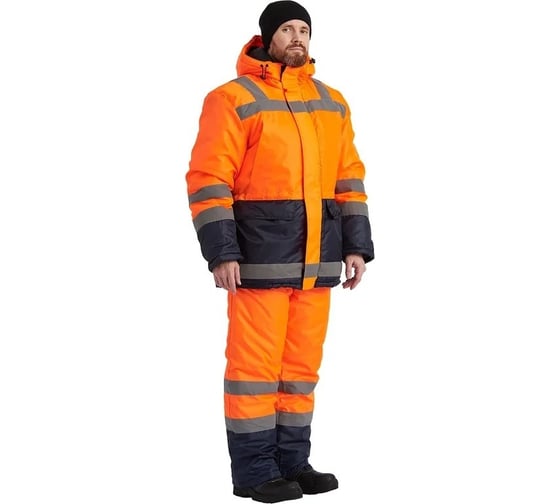 Зимний костюм URSUS СКАНДИН-ДОРОЖНЫЙ оранжевый/темно-синий КОС639-461; 64-66, 182-188 1