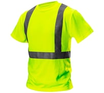 Сигнальная футболка NEO Tools желтая, размер L 81-732-L