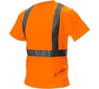 Сигнальная футболка NEO Tools оранжевая, размер L 81-733-L