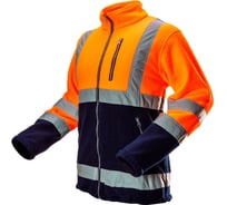 Флисовая сигнальная блуза NEO Tools оранжевая, размер XL 81-741-XL