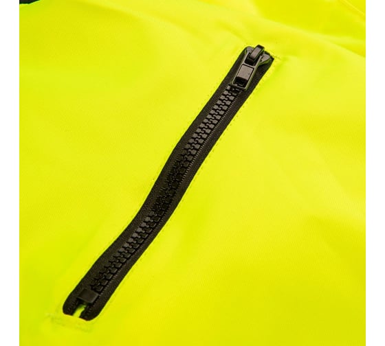 Утепленная светоотражающая куртка NEO Tools желтая, размер XXXL 81-710-XXXL